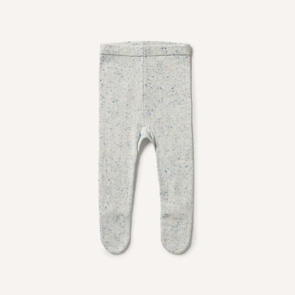 Knitted Legging With Feet
